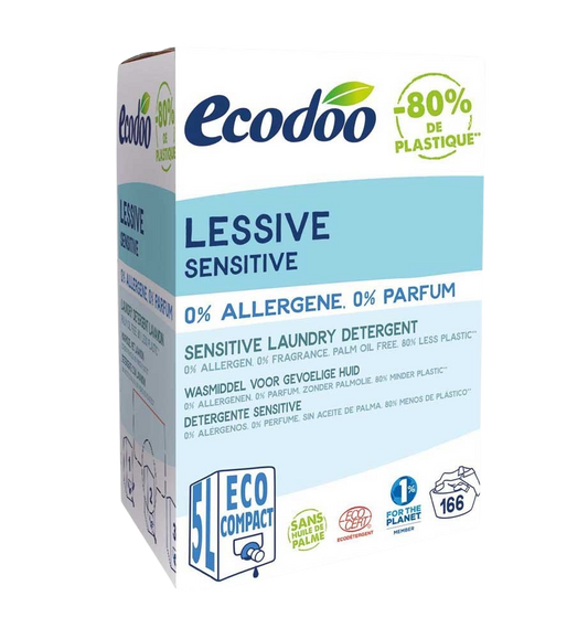 Ecodoo Wasmiddel vloeibaar sensitive eco 5.00 Liter