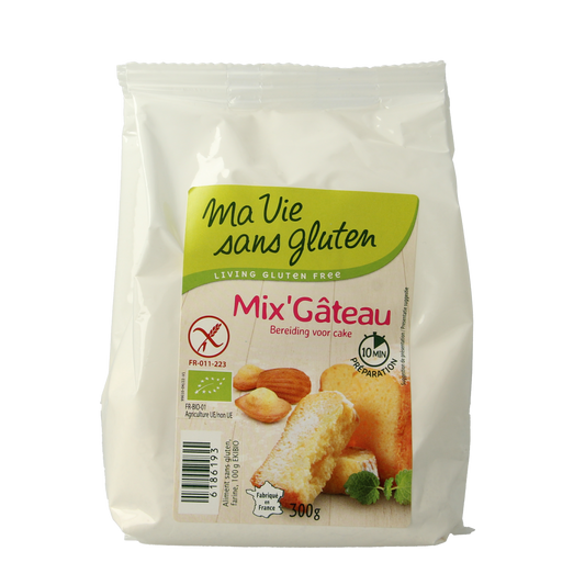 Ma Vie Sans Cakemix glutenvrij bio 300.00 Gram
