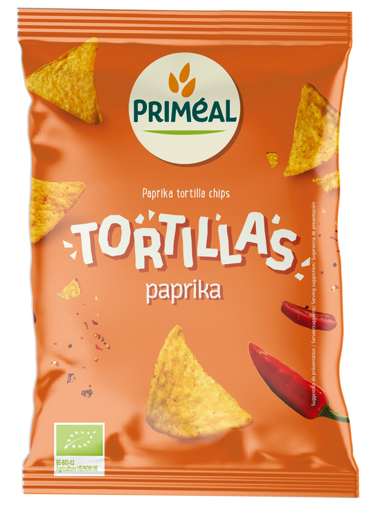 Primeal Tortillas paprika bio 125.00 Gram