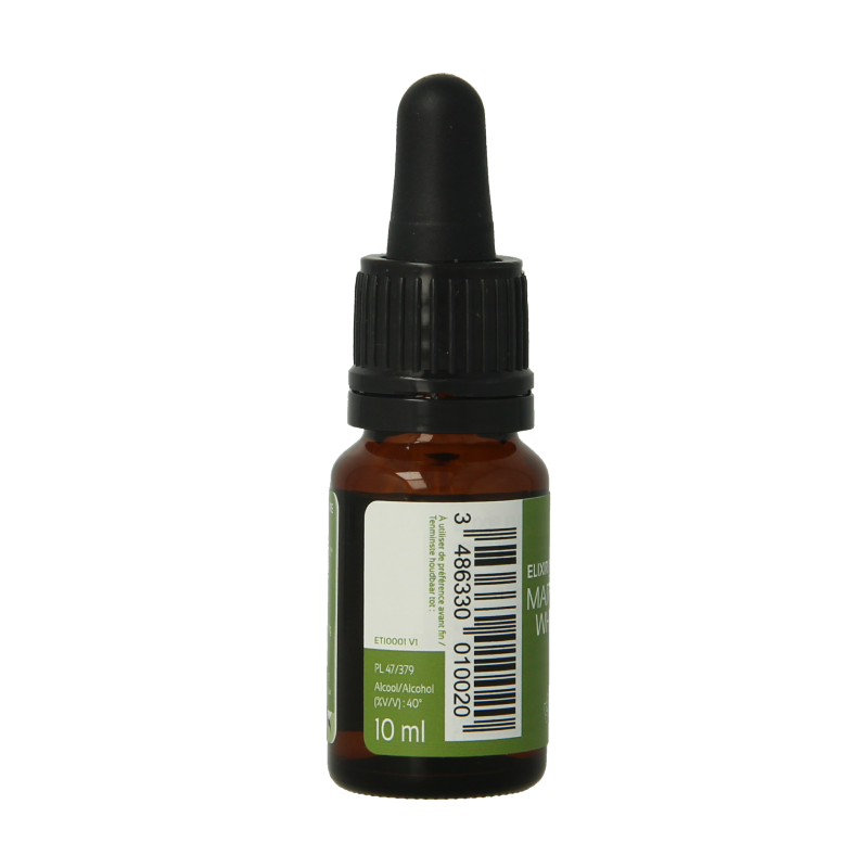 Ladrome white chestnut herbal supplement in a 10ml bottle, natural bio paardekastanje extract for herbal remedies