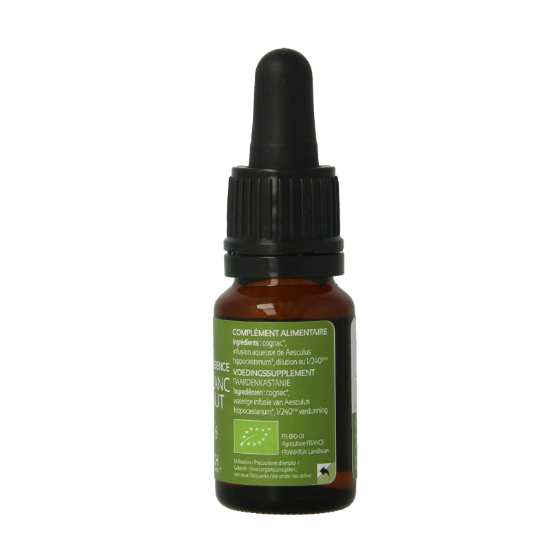 Ladrome White Chestnut bio herbal preparation in a 10ml bottle, featuring a white chestnut flower extract for natural wellness.
