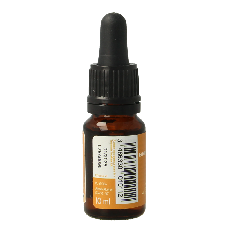 Ladrome Chicoree bio herbal preparation in a 10ml bottle, showcasing the herbal extract with fresh chicory roots.