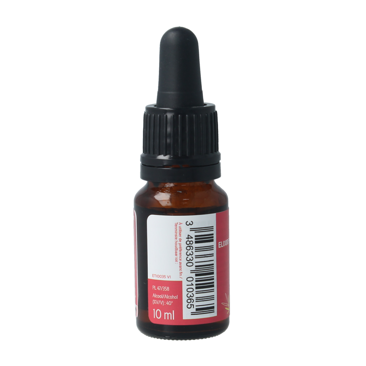 Ladrome Gorse bio herbal preparation in 10ml bottle, featuring fresh gorse flowers and leaves for natural herbal remedies.