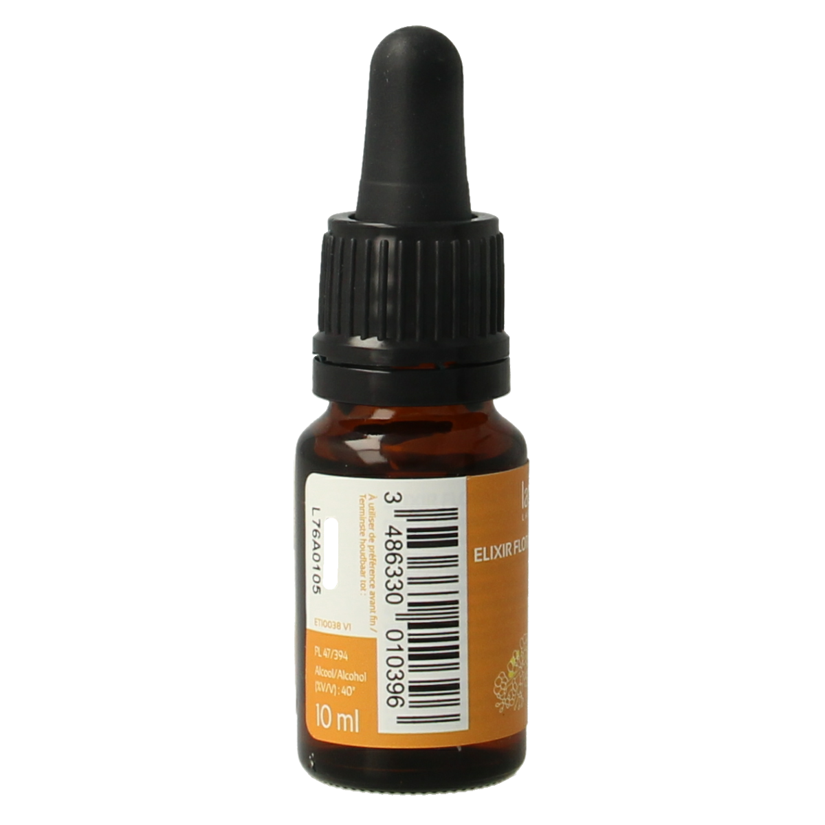 Ladrome Vine bio herbal preparation bottle, 10ml, natural herbal supplement for wellness and daily health support.