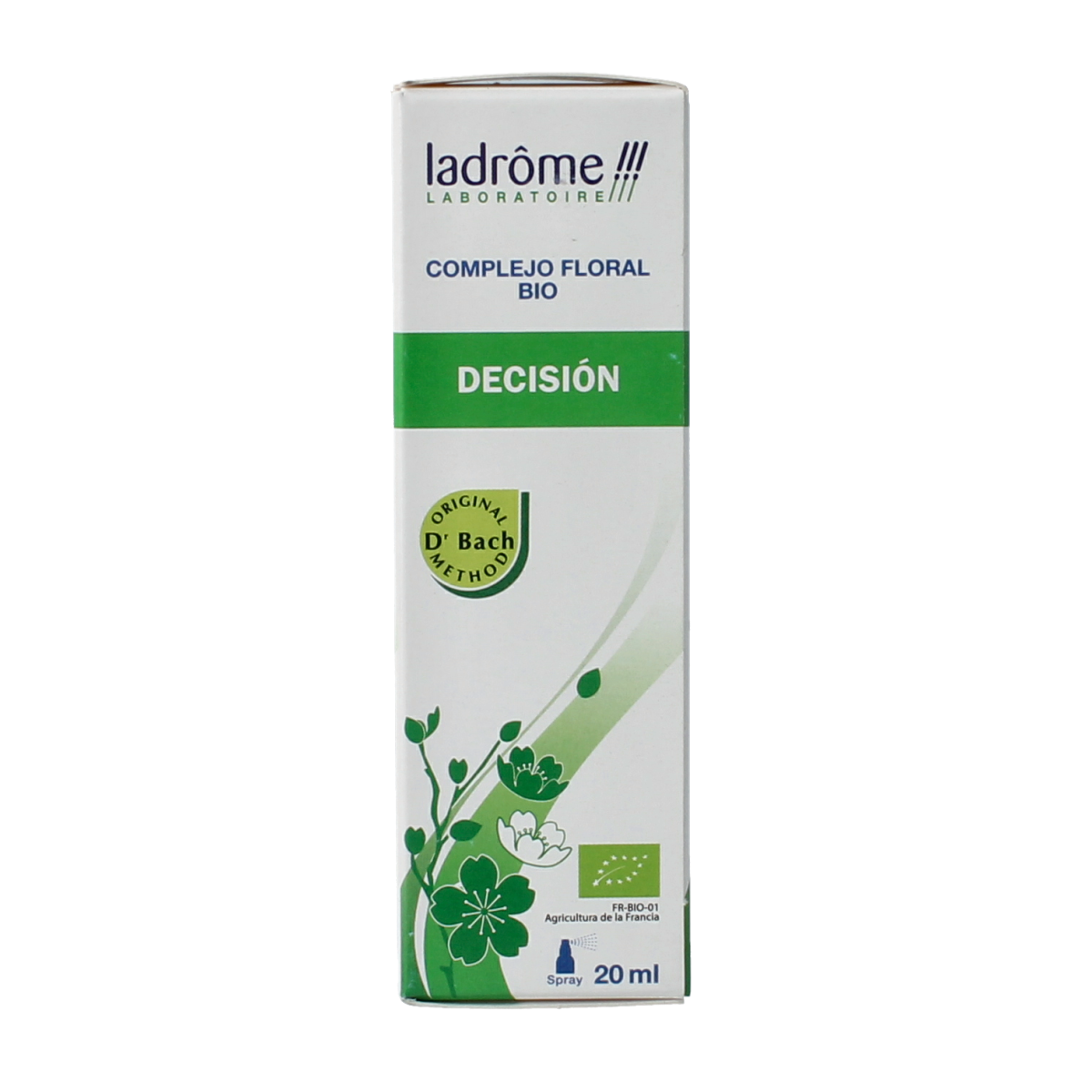 Ladrome Betere Gewoonten spray bio, herbal supplement in 20ml bottle, natural herbal preparation with herbal ingredients.