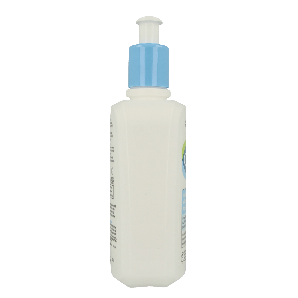 Cetaphil body cleanser bottle, 470ml, gentle milde huidreiniger for sensitive skin, in a white plastic pump bottle.