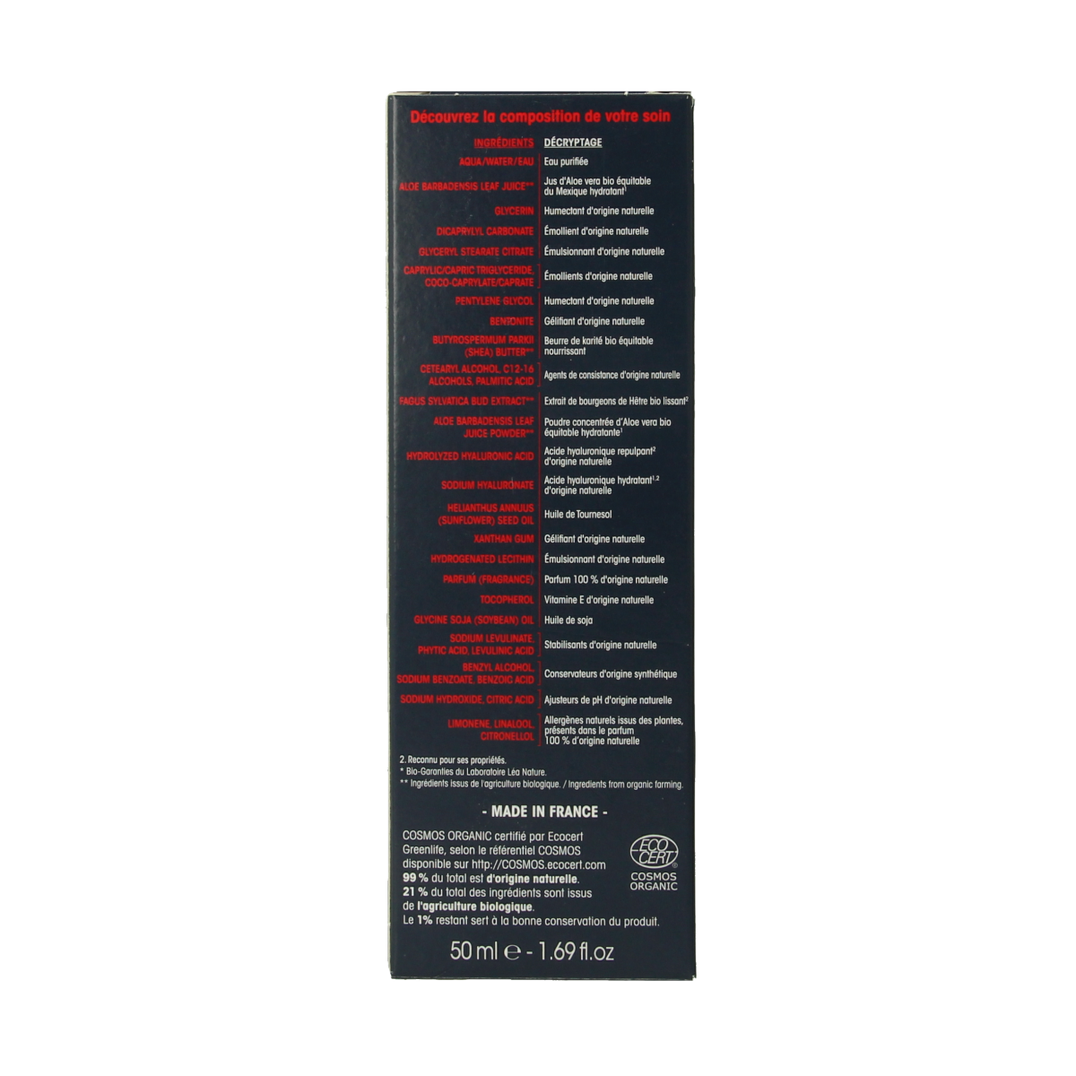 So Bio Etic For Men anti-aging facial cream in 50ml jar, nourishing skincare for mature skin with natural ingredients.