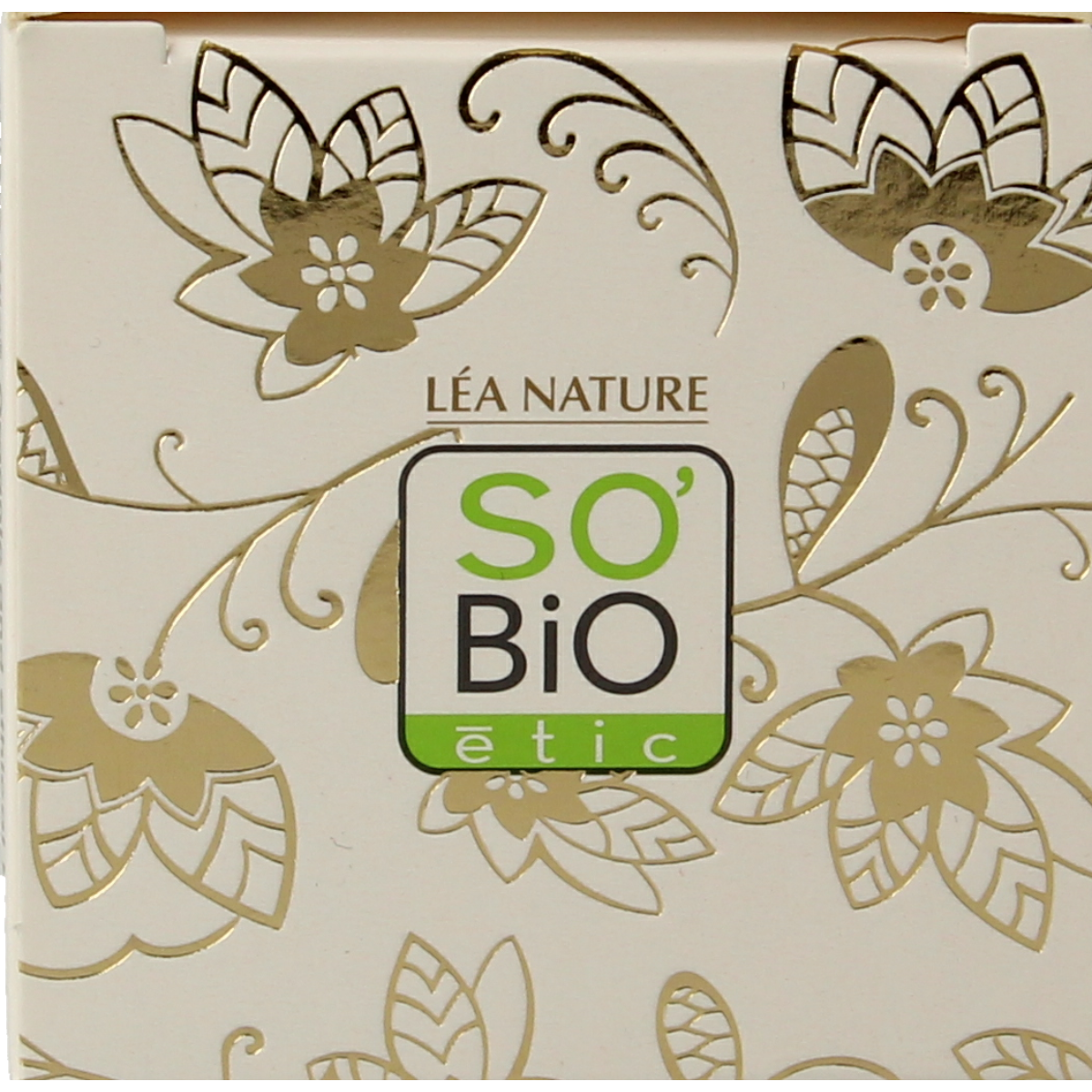 So Bio Etic Argan anti-aging day cream in a 50ml jar, featuring a smooth, creamy texture for facial skincare.