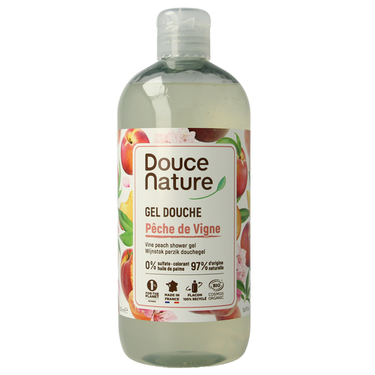 Douce Nature Douchegel perzik 500.00 Milliliter