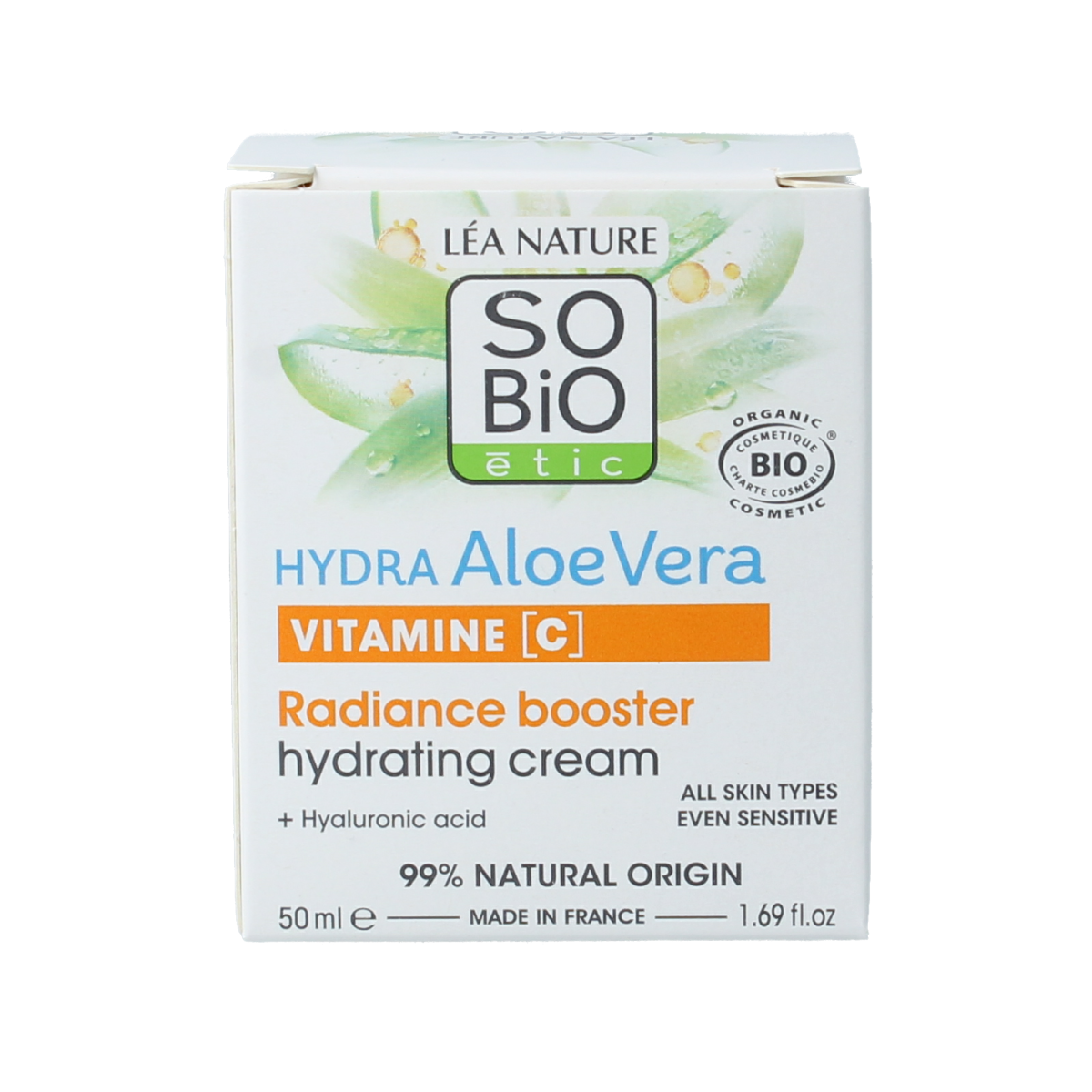 So Bio Etic Radiance boost hydrating cream vitamine C bio 50.00 Milliliter