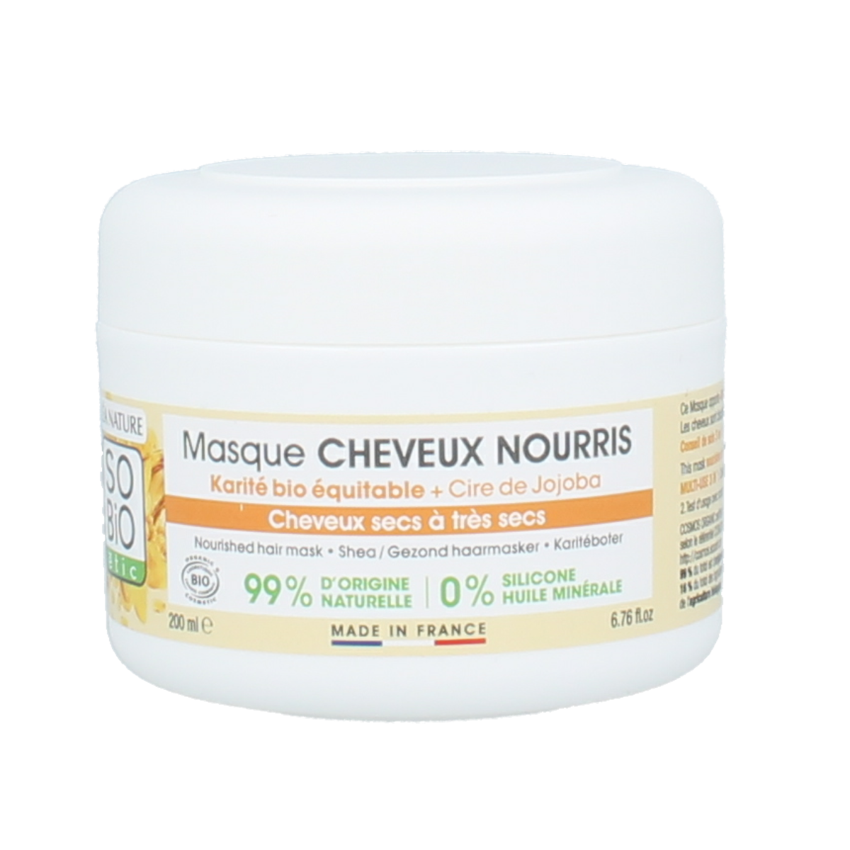 So Bio Etic Hairmask nourishing shea butter bio 200.00 Milliliter