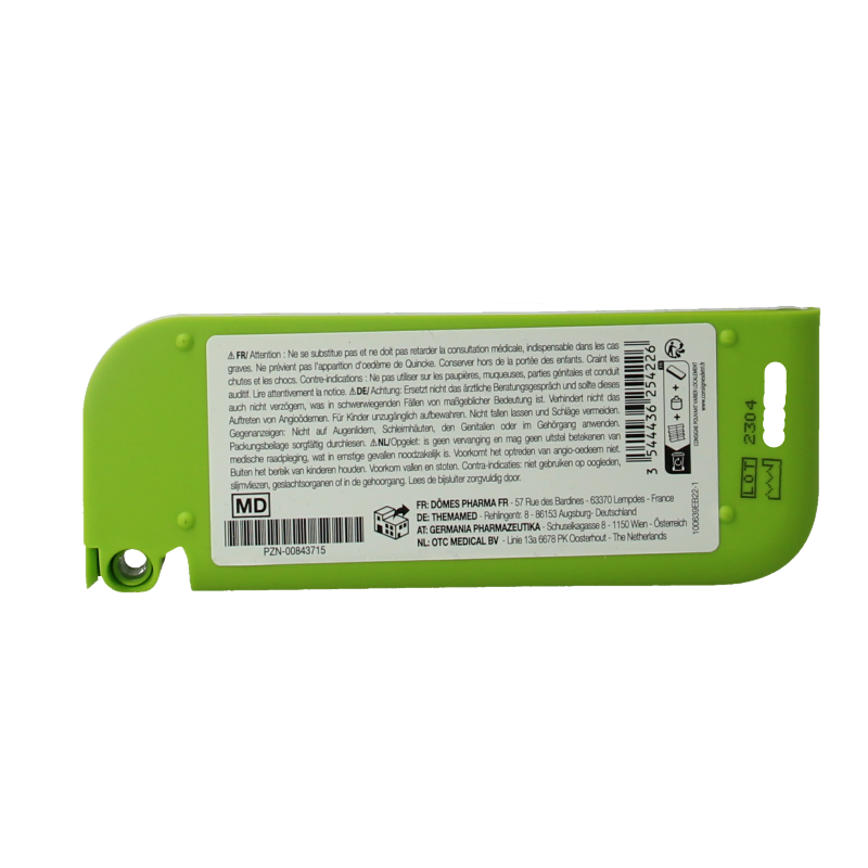 Aspivenin insect sting and bite suction pump in white, designed for treating bites and stings effectively.