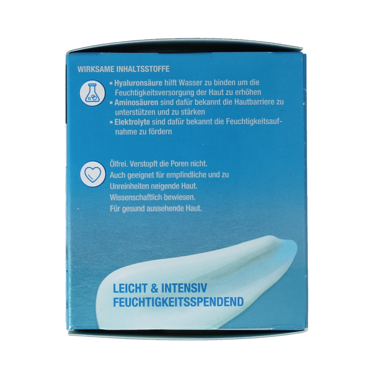 Neutrogena Hydro Boost Aqua Gel Moisturizer in 50ml jar, lightweight facial moisturizer with hydrating gel texture.