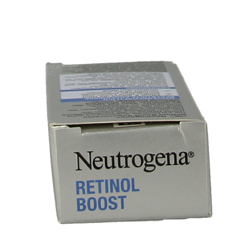 Neutrogena Retinol Boost Eye Creme in 15ml jar, skincare for reducing fine lines and brightening eye area.