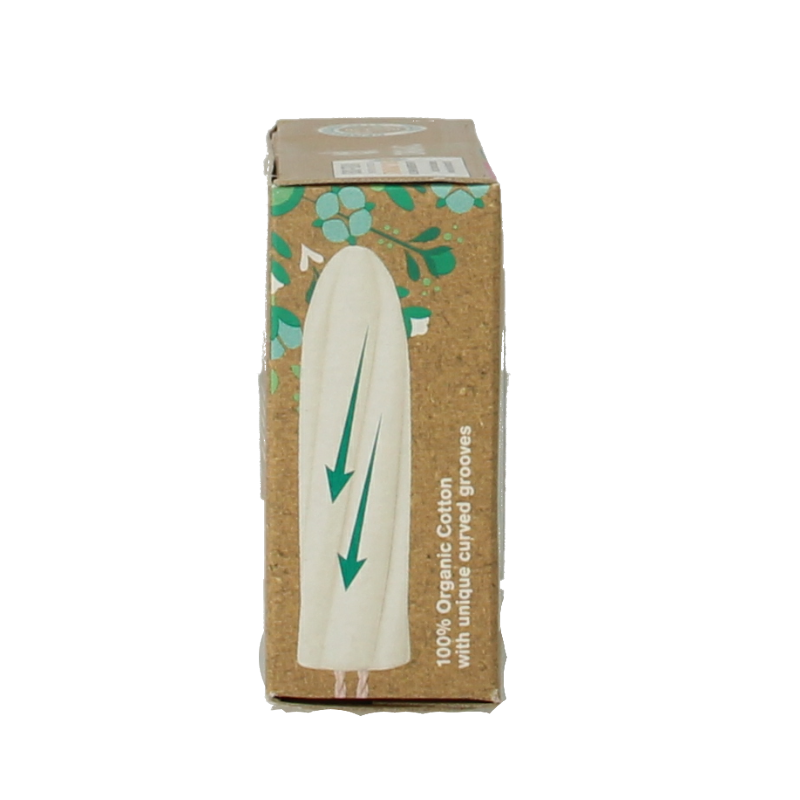 Organic OB Tampons mini, pack of 16, feminine hygiene product designed for comfort and reliable protection.