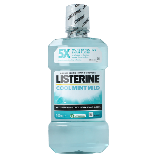 Listerine Mondwater coolmint mild 500.00 Milliliter