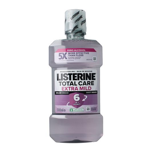 Listerine Mondwater total care extra mild 500.00 Milliliter