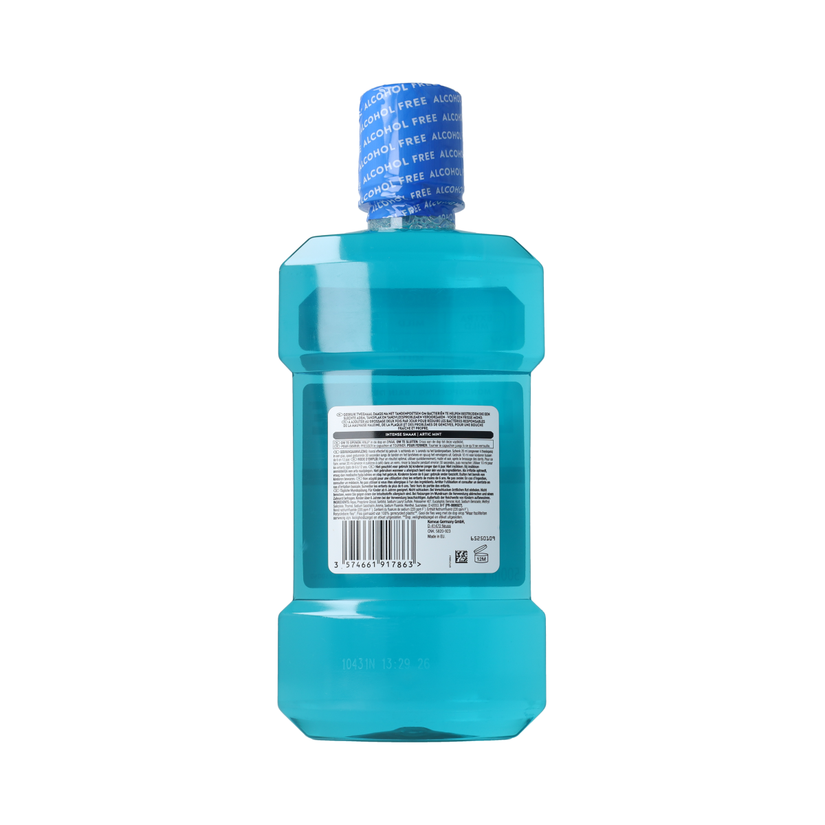 Listerine Listerine Coolmint AlcoholFree Intense 500ml 500.00 Milliliter
