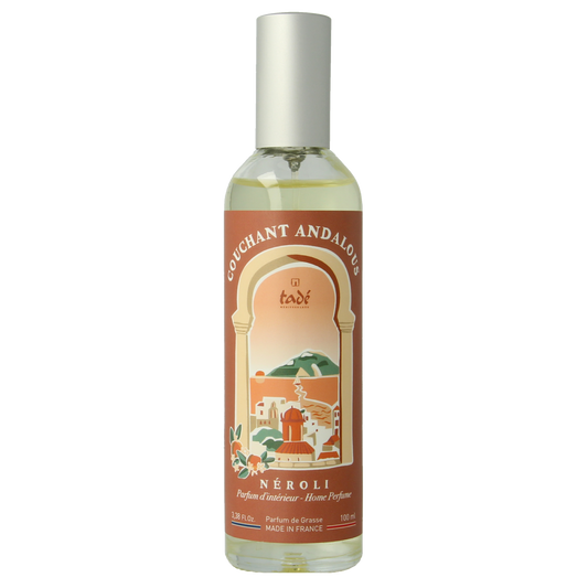 Tade Huisparfum Neroli geurverspreider bottle with a white cap and elegant label, 100ml.