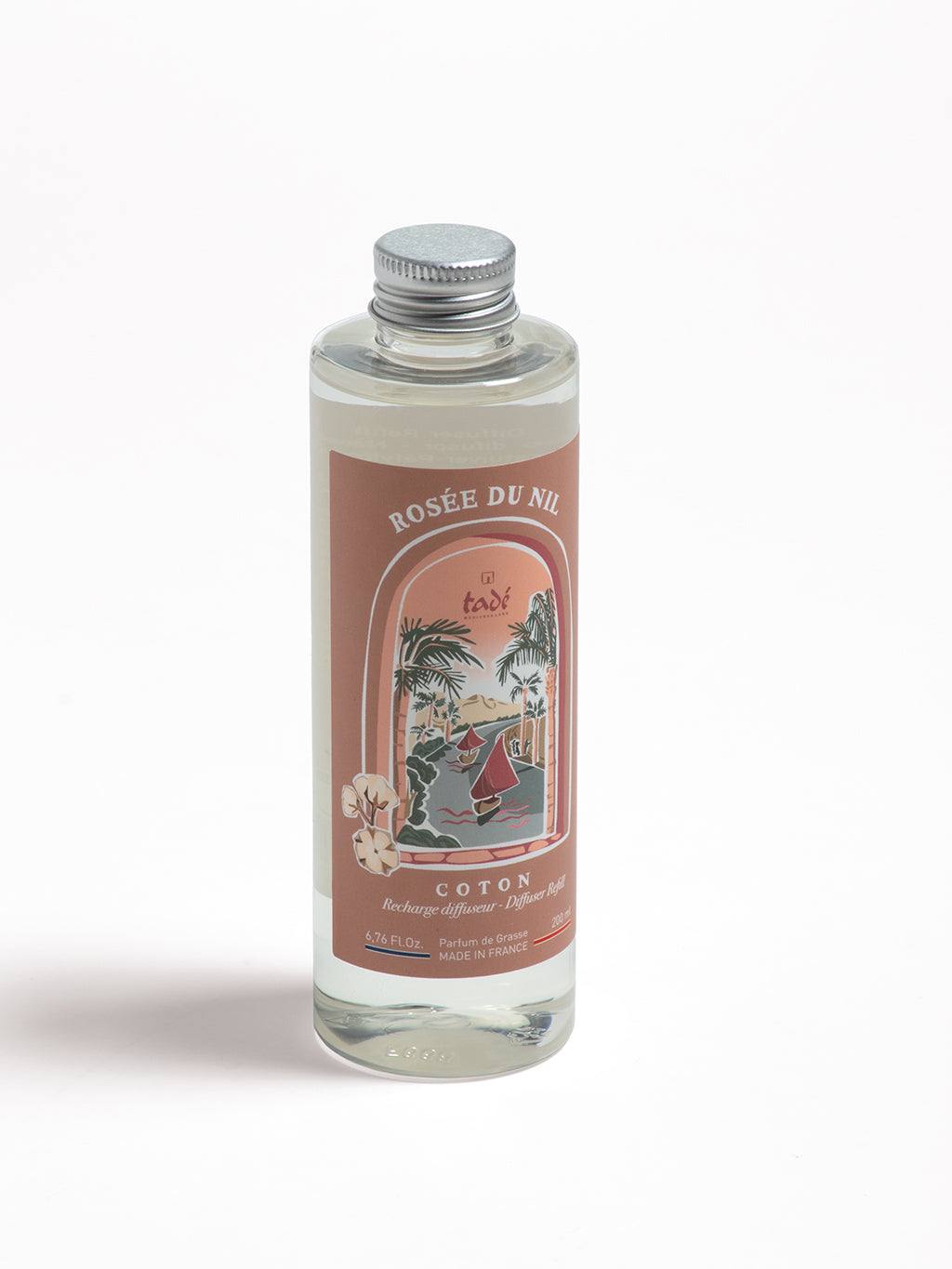Tade Geurstokjes cotton navulling, 200ml, scent diffuser refill with cotton fragrance for home aromatherapy.