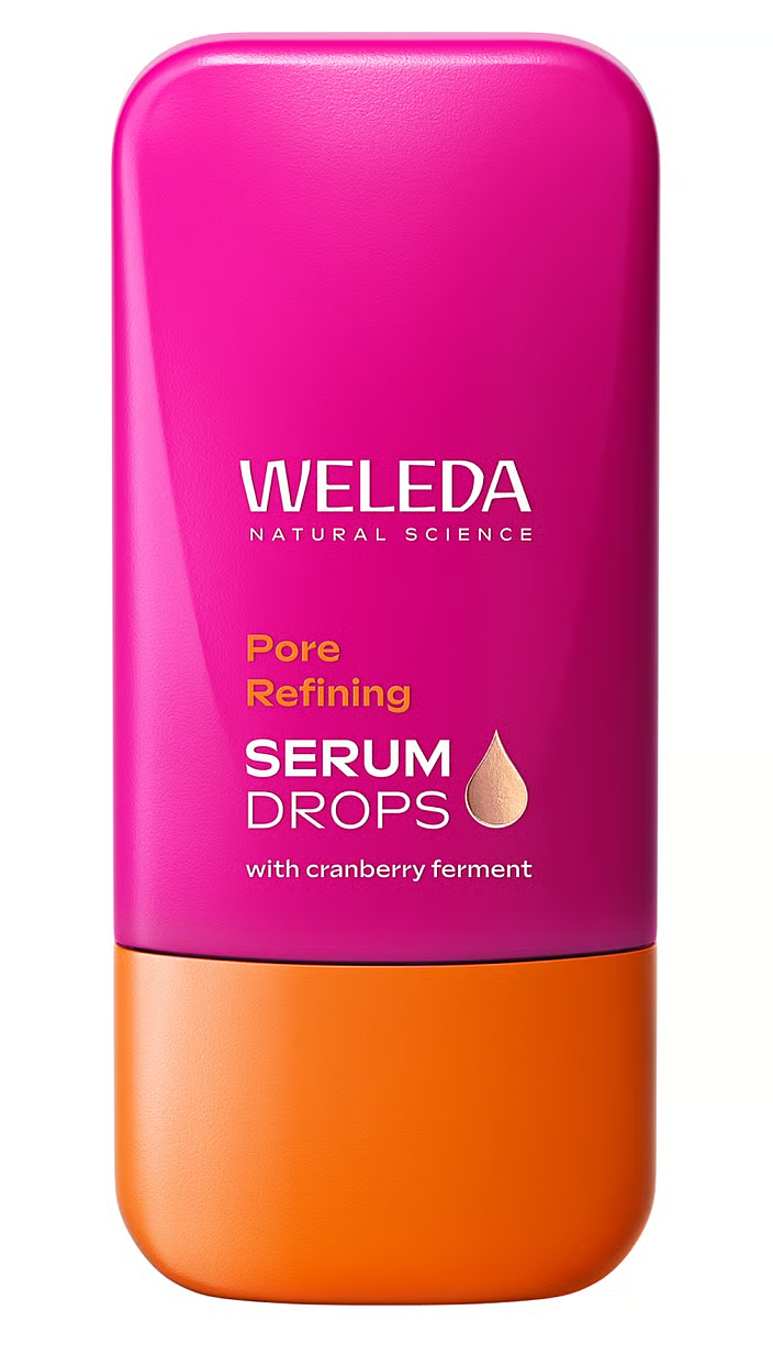 Weleda Vitamin Boost Serum Drops in a 30ml bottle, natural facial skincare product with dropper applicator.