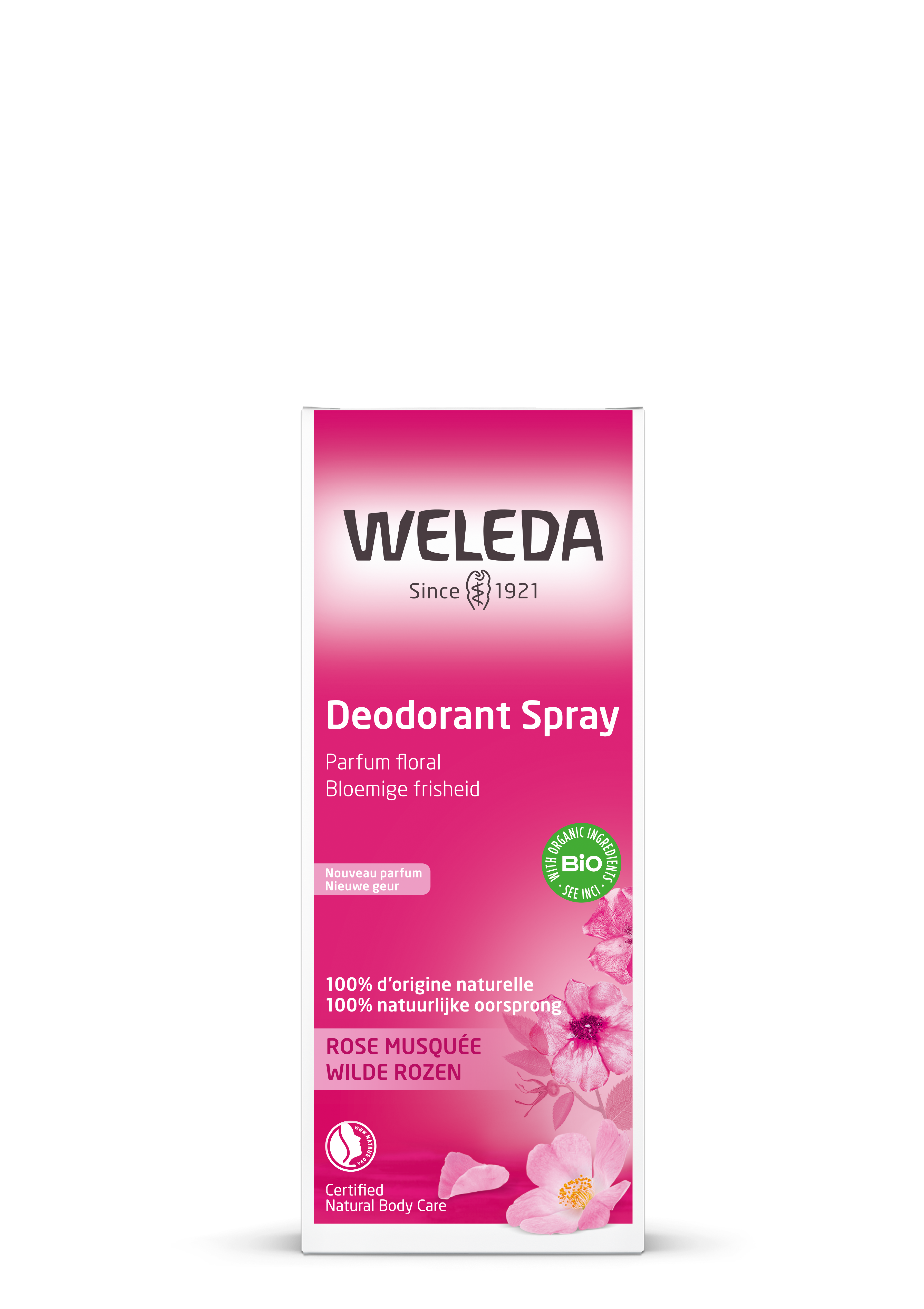 Weleda Wilde rozen deodorant 100.00 Milliliter