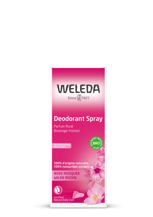 Weleda Wilde rozen deodorant 100.00 Milliliter