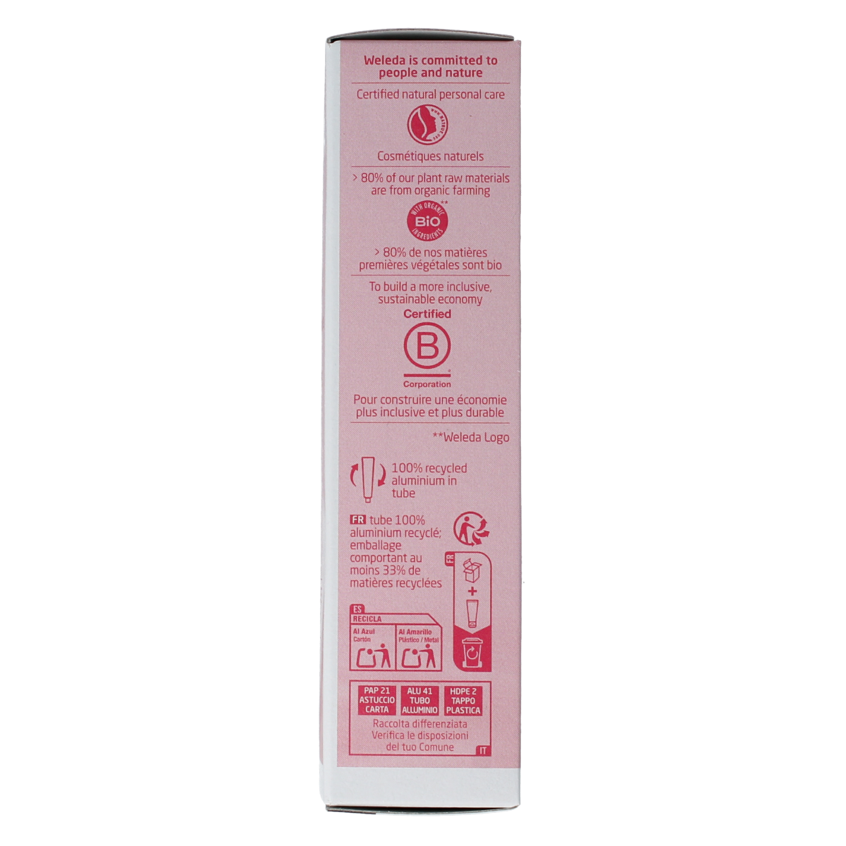 Weleda Verzachtende handcreme parfumvrij 50.00 Milliliter