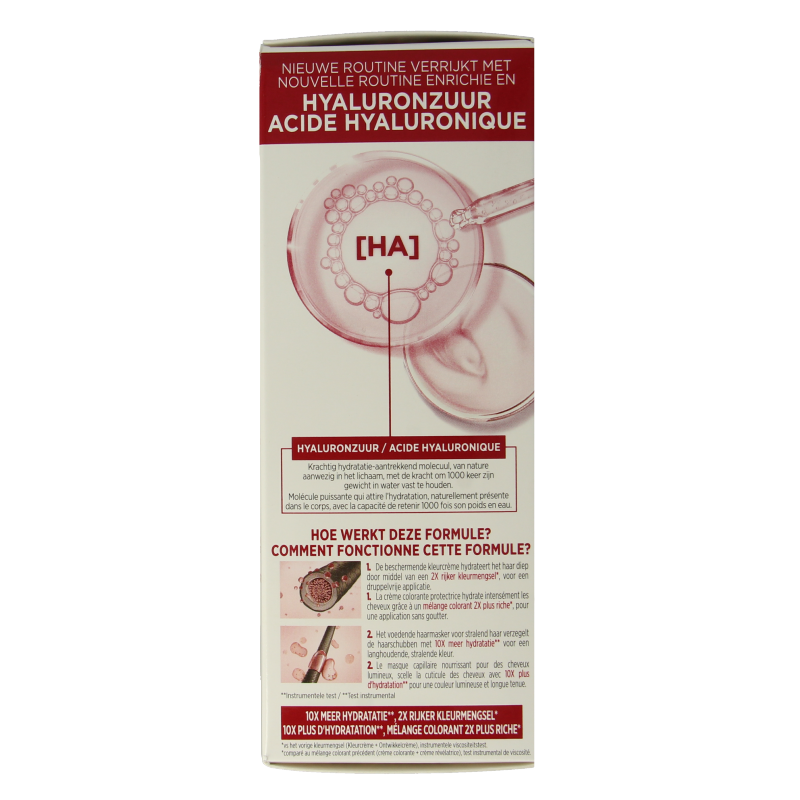 Excellence 6.3 dark blonde hair coloring kit by Excellence, featuring hair dye and applicator for professional results.
