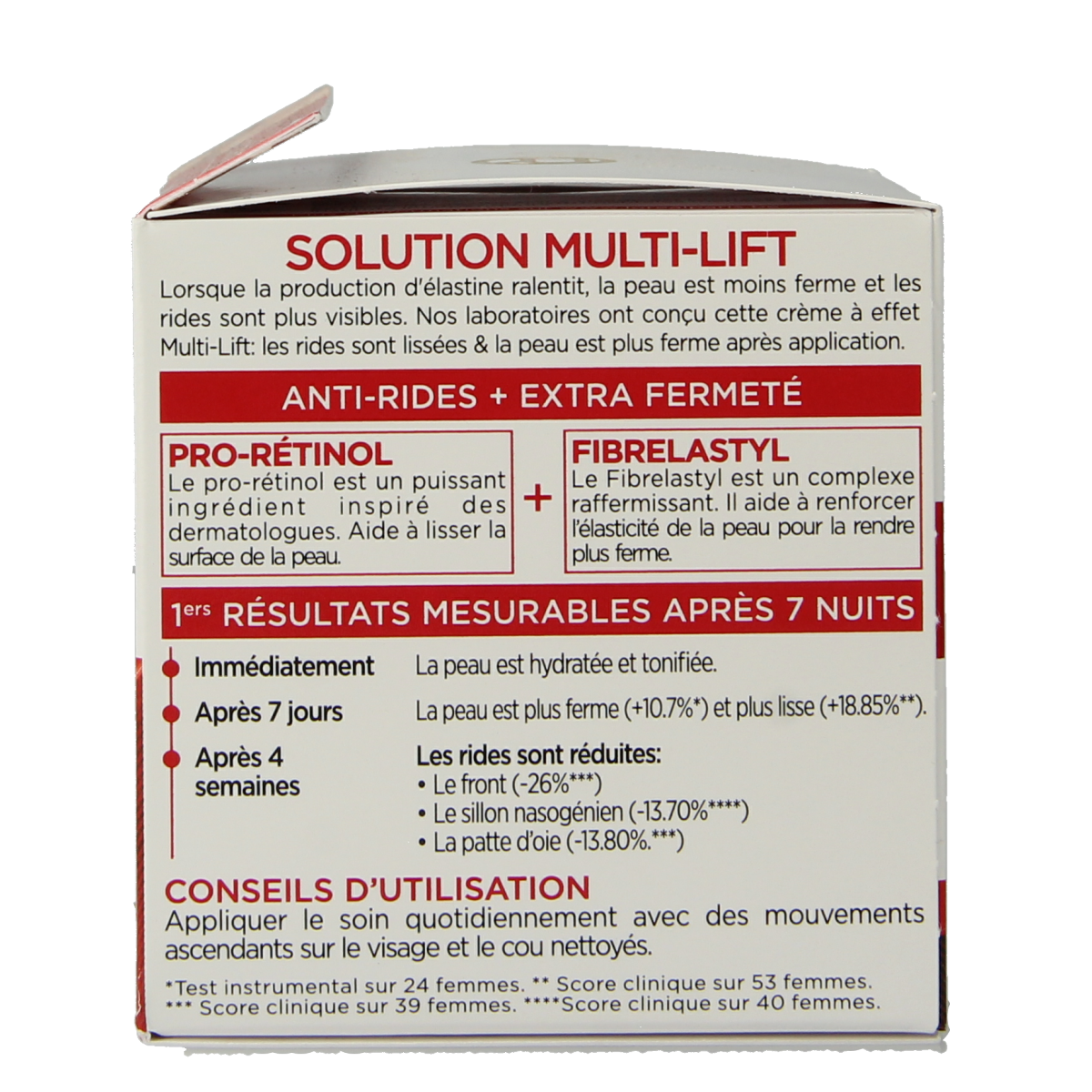 L'Oreal Paris Revitalift facial cream jar with 50ml of anti-aging skincare product, showing the product label and packaging.