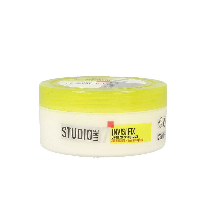 Studio Line Mineral FX sculpting paste for hair styling, 75ml container with textured paste visible on the product.