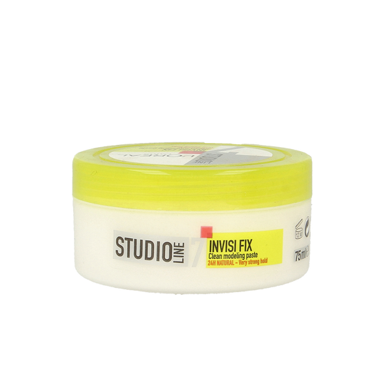 Studio Line Mineral FX sculpting paste for hair styling, 75ml container with textured paste visible on the product.
