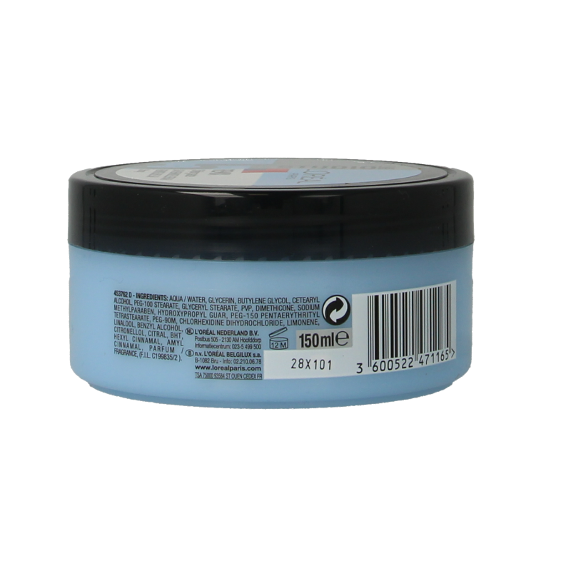 Studio Line Remix Special SFX Hair Styling Pot 150ml, flexible styling product with textured finish