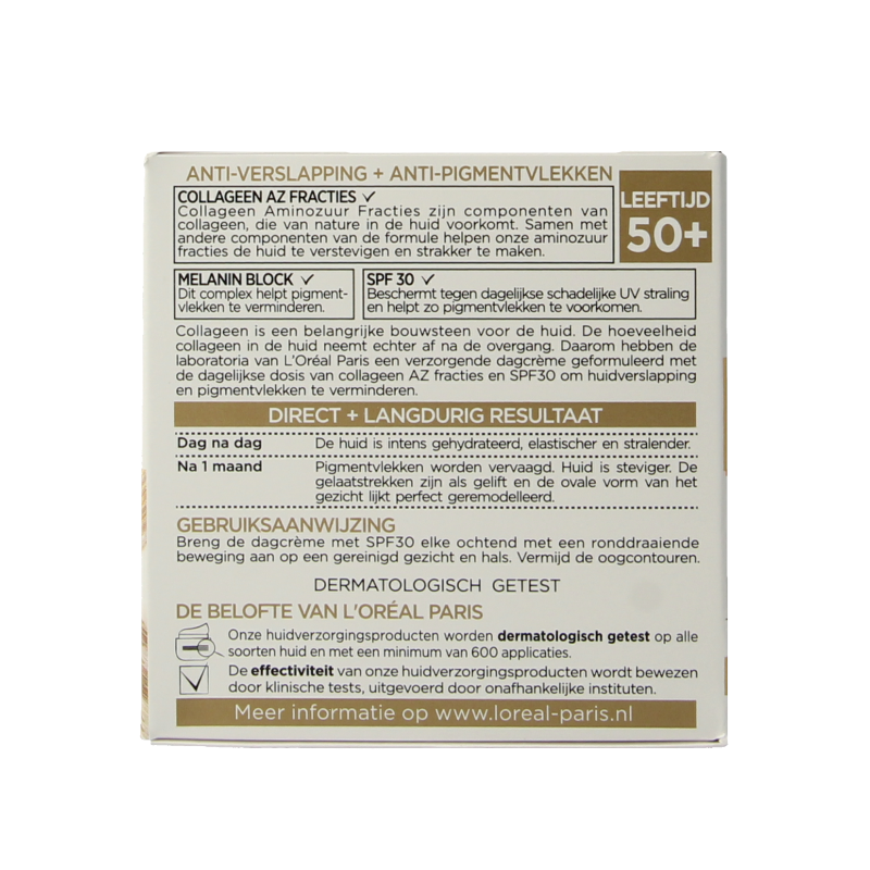 L'Oreal Paris Age Perfect facial cream with SPF 30 in a 50ml jar, designed for mature skin and daily skincare.