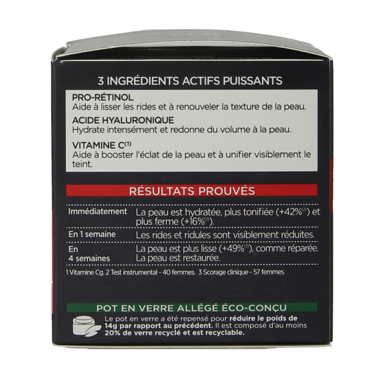 L'Oreal Paris Revitalift Laser X3 nachtcrème 50ml face skincare jar with lifting and revitalizing properties.
