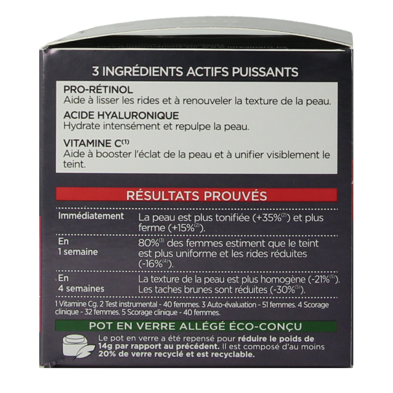 L'Oreal Paris Revitalift Laser X3 face cream with SPF 25 in a 50ml jar, designed for anti-aging skincare.