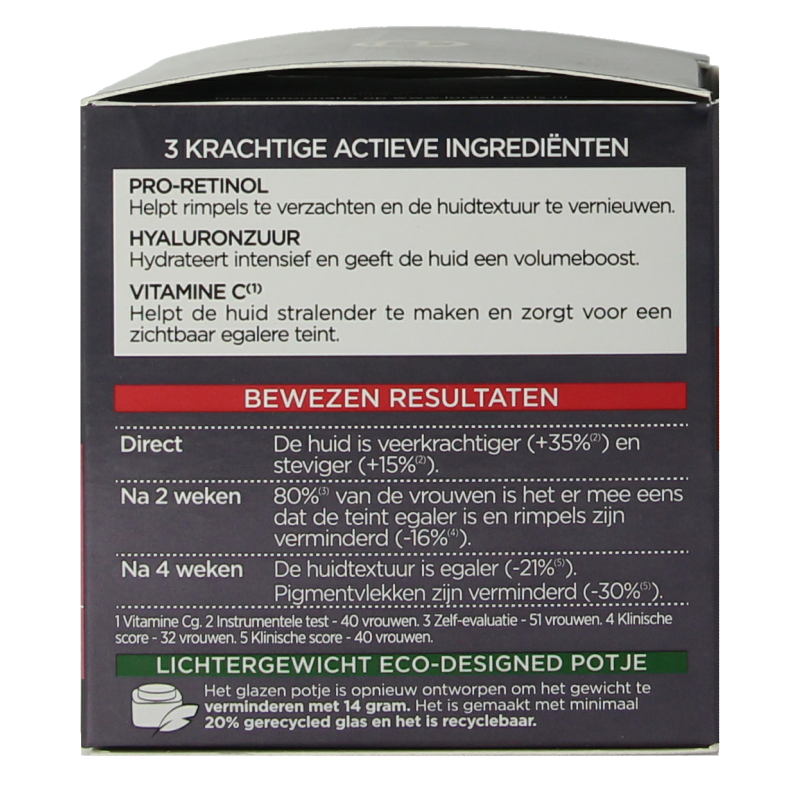 L'Oreal Paris Revitalift Laser X3 face cream with SPF25 in a 50ml jar, designed for anti-aging and skin rejuvenation.