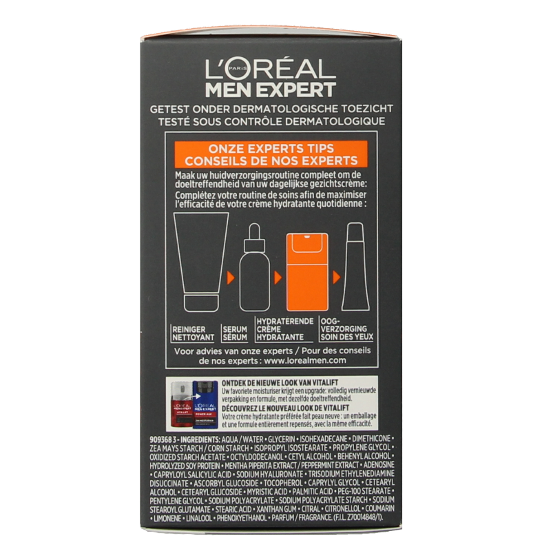Men Expert Power Age 50ml hair coloring product for men, shown in the image with packaging and applicator details.