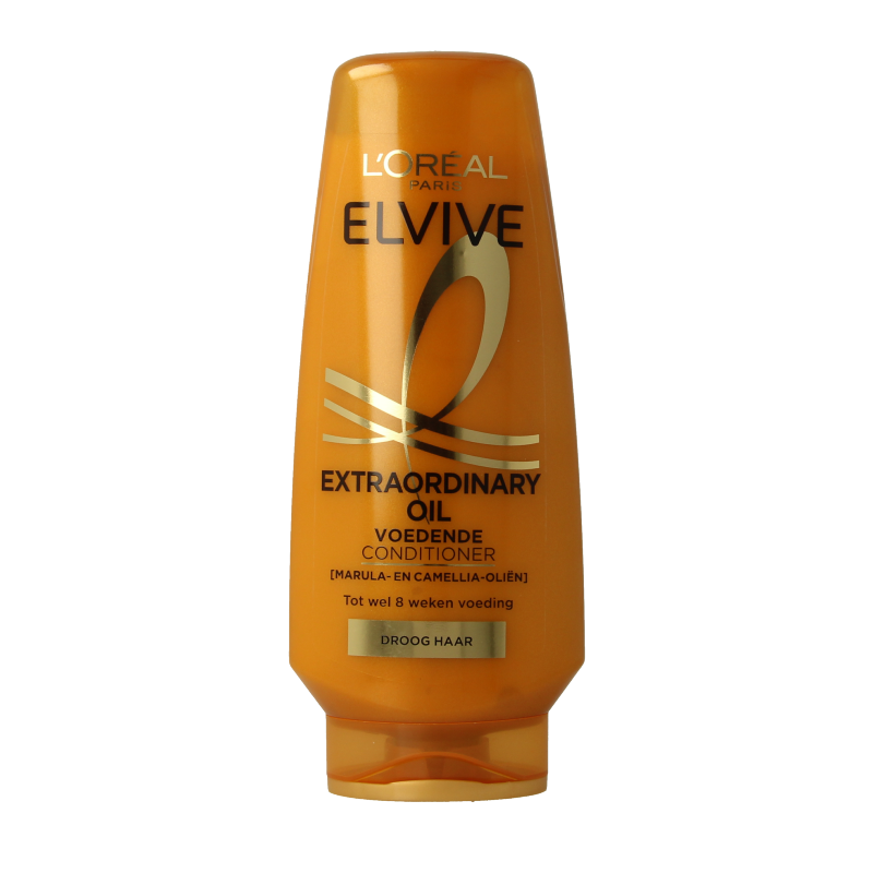 Elvive Extra Ord Oil hair conditioner bottle, 200ml, for nourishing hair care.