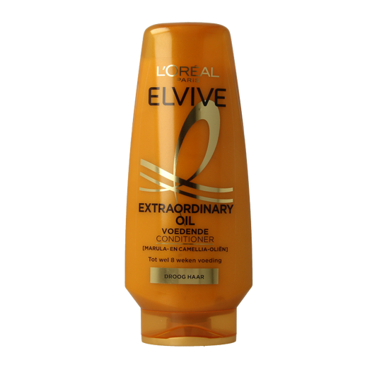 Elvive Extra Ord Oil hair conditioner bottle, 200ml, for nourishing hair care.