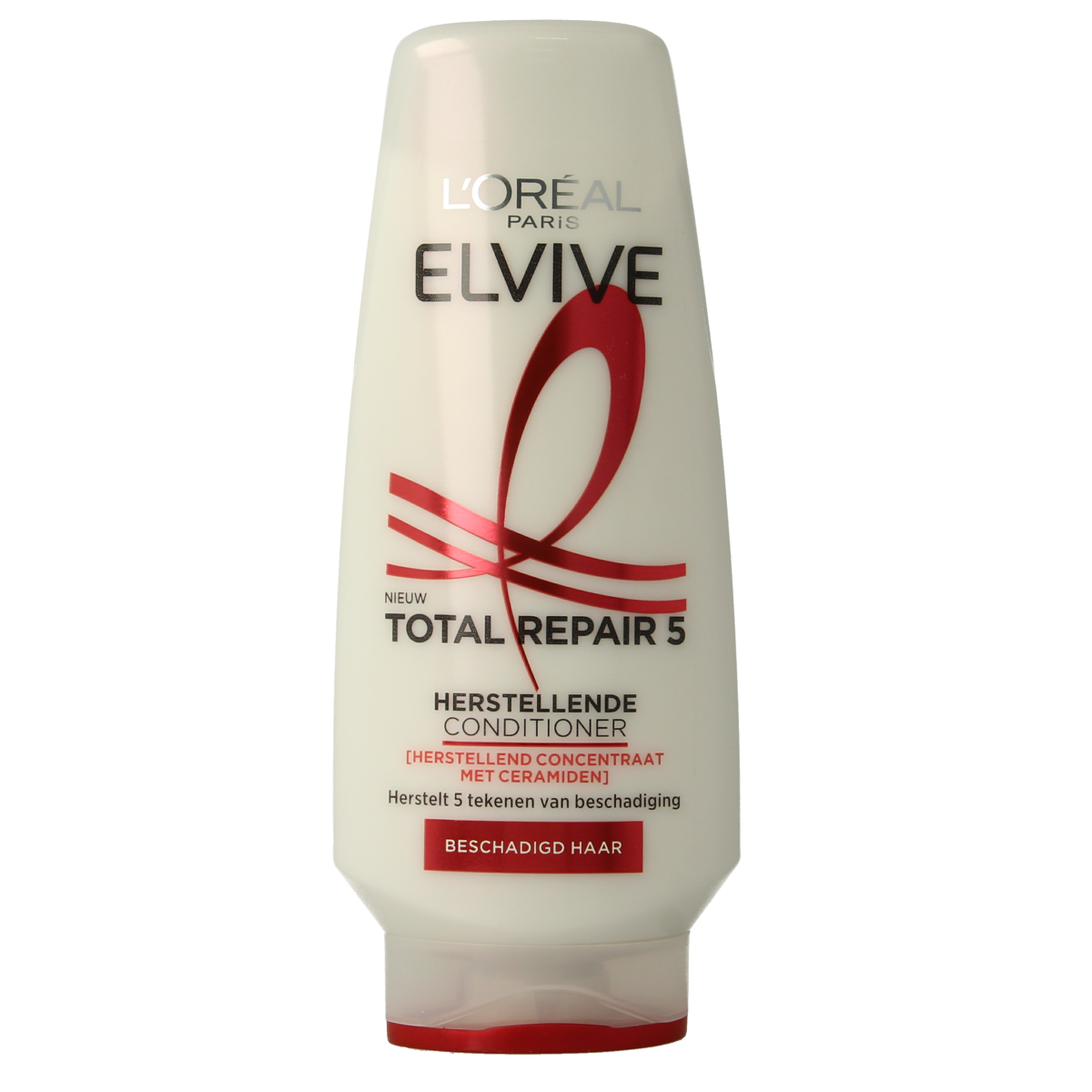 Elvive Total Repair conditioner for hair, 200ml bottle, smooth and nourish damaged hair with nourishing hair care product.