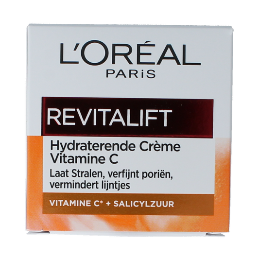 L'Oreal Paris Revitalift hydraterende dagcreme vit C 50.00 Milliliter