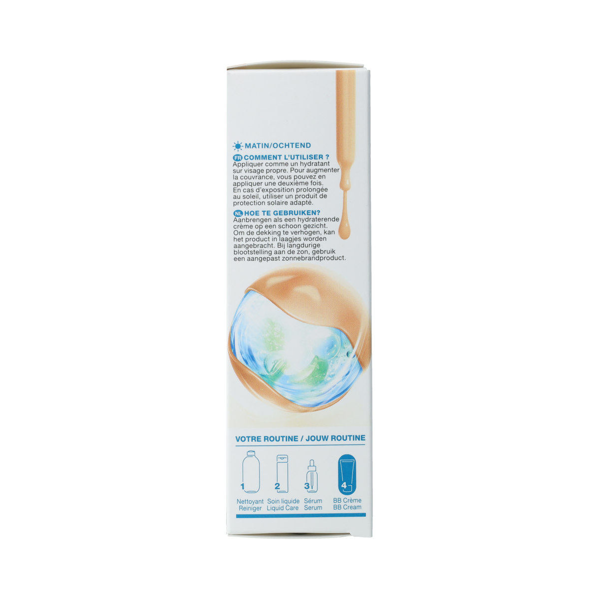 Garnier Skin Naturals BB cream classic egaliserend in 50ml tube, facial skincare product with smooth, even skin coverage.
