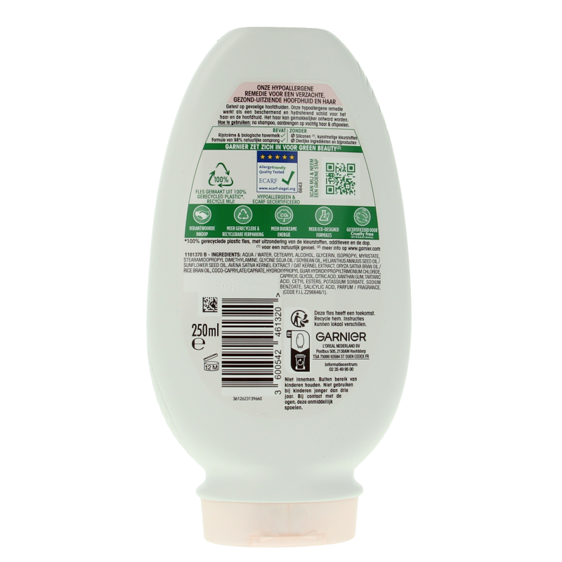 Garnier Loving Blends conditioner for hair, 250ml bottle, nourishing Haarverzorging product with natural ingredients.