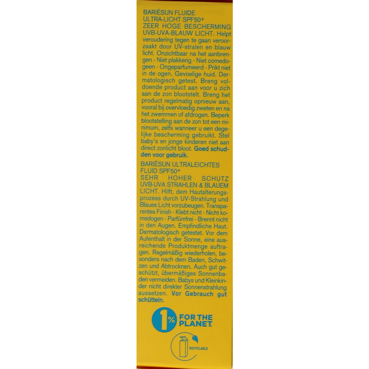 Uriage Sun Ultra Fluide SPF50 sunscreen bottle, 30ml, with lightweight, protective sun protection for the skin.