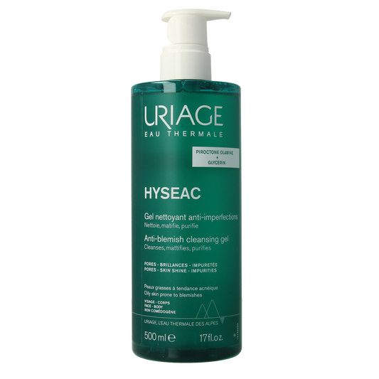 Uriage Hyseac reinigingsgel 500.00 Milliliter