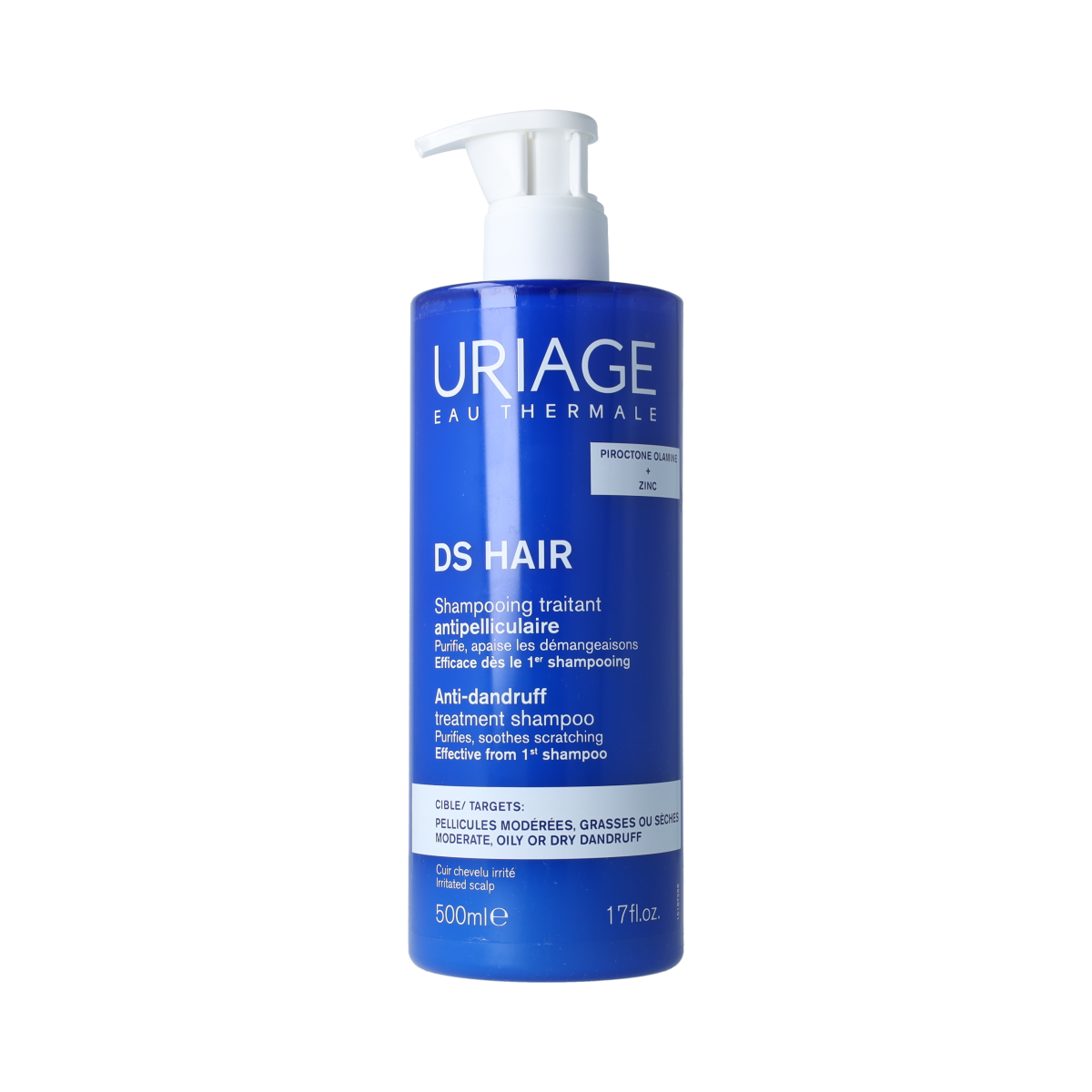 Uriage DS HAIR - SHAMPOOING  500ML 500.00 Milliliter