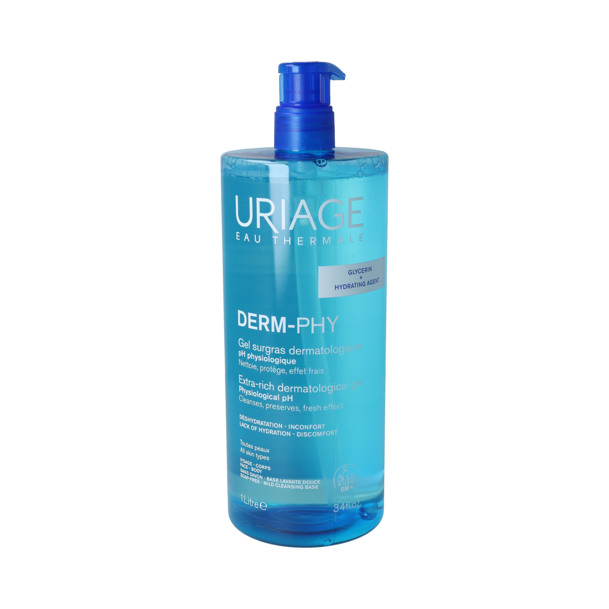 Uriage DERM-PHY GEL SURGRAS DERMATOLOGIQUE 1.00 Liter