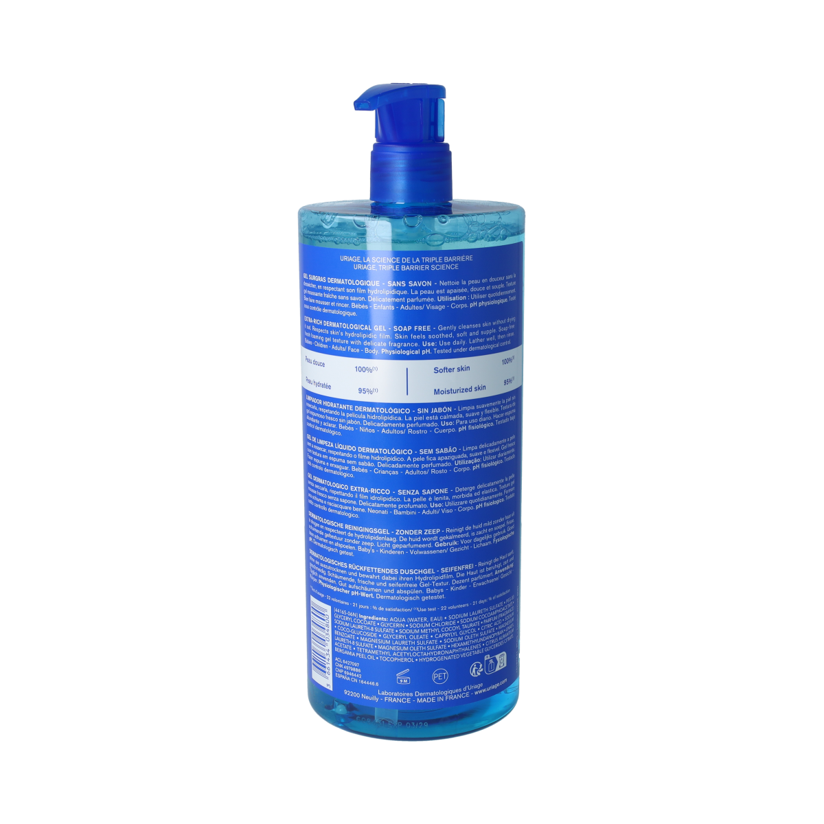 Uriage DERM-PHY GEL SURGRAS DERMATOLOGIQUE 1.00 Liter
