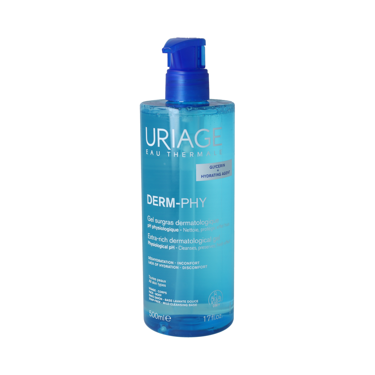 Uriage DERM-PHY GEL SURGRAS DERMATOLOGIQUE 500.00 Milliliter
